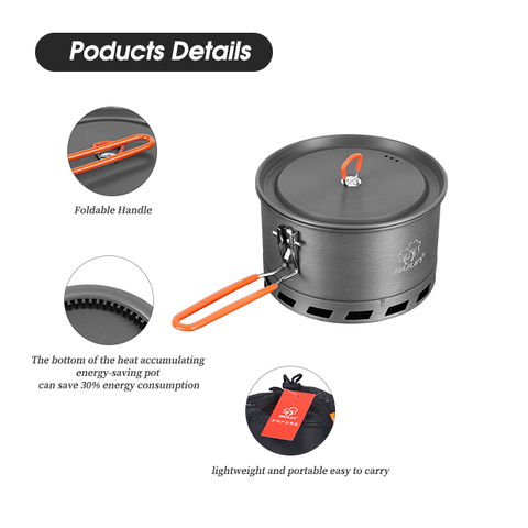 Batterie de cuisine de camping
