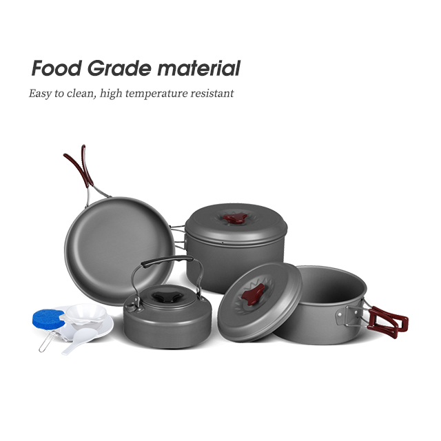 Batteries de cuisine en aluminium : solutions légères et durables pour la cuisine en plein air